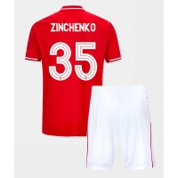 Otroški Nogometni dresi Nottingham Forest Oleksandr Zinchenko #35 Domači 2025-26 Kratek Rokav (+ Kratke hlače)